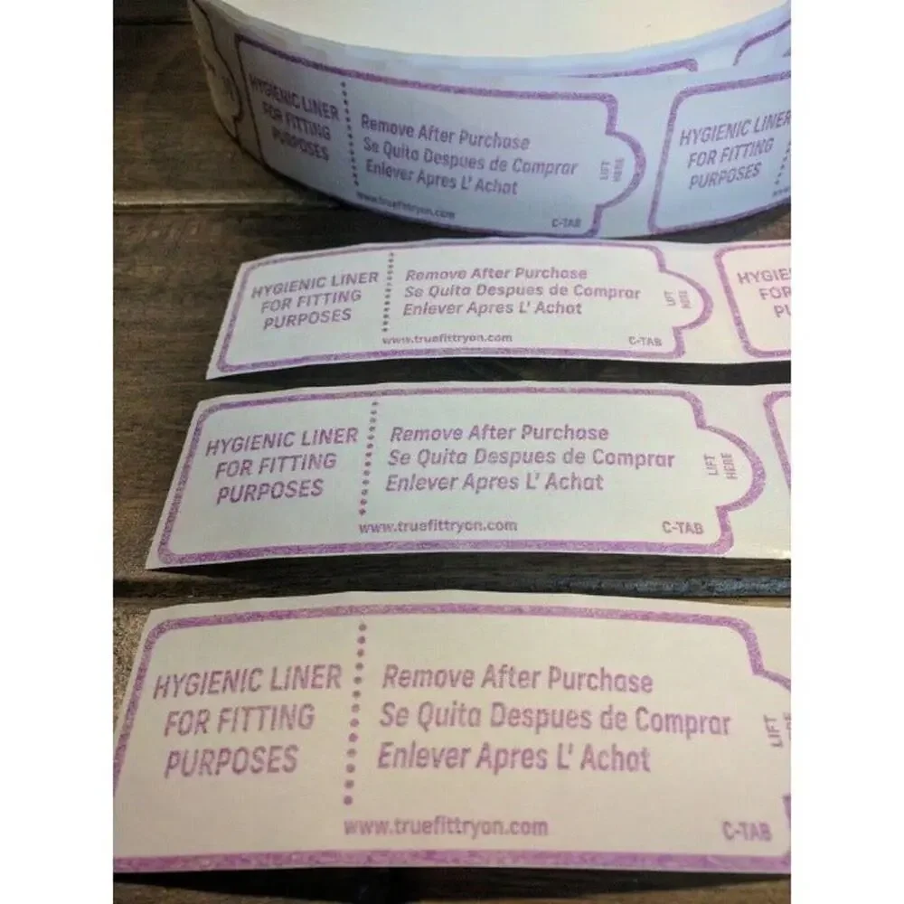 100 SMALL Protective Hygienic Liners Strips Swimwear Lingerie Eco Friendly
